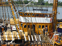 Итальянское учебное судно «Америго Веспуччи» («Amerigo Vespucci»).  Антверпен, август 2013 года