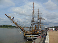 Итальянское учебное судно «Америго Веспуччи» («Amerigo Vespucci»).  Антверпен, август 2013 года